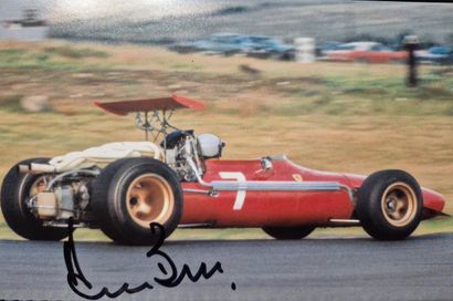 Autograph of Derek Bell
Photo paper 
Dimensions:...