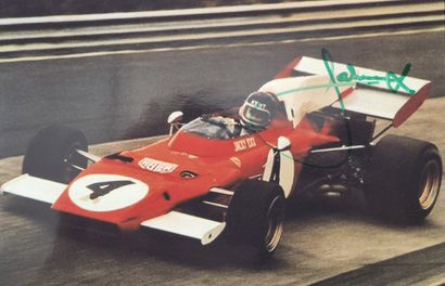 Autograph of Jacky Ickx
Photo paper 
Dimensions:...