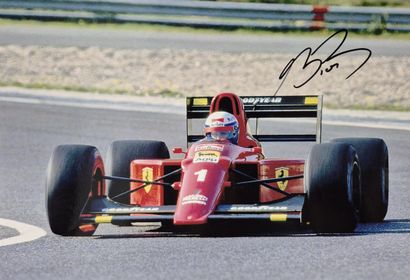 Autograph of Alain Prost, World Champion
Photo...