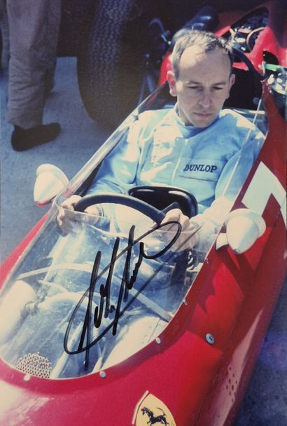 Autograph of John Surtees, Ferrari world...