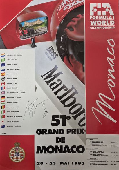 Poster for the 51st Monaco Grand Prix, May...