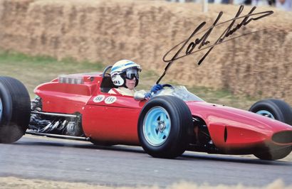 Autograph of John Surtees, Ferrari world...