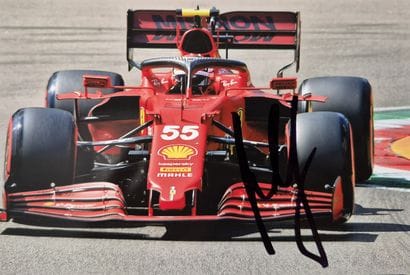 Autograph of Carlos Sainz Junior
Photo paper...