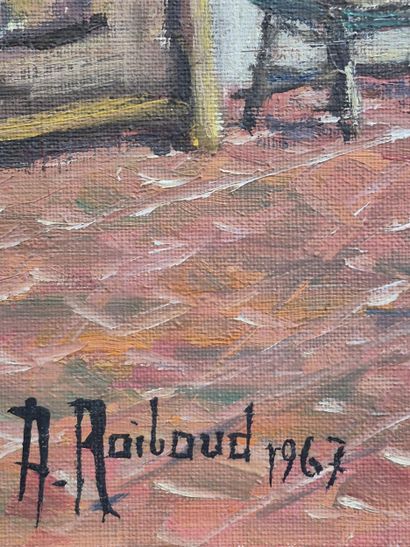 André RAIBAUD (1893-1985)
Women by the fire
Oil...