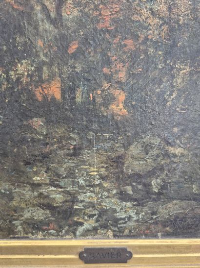 François Auguste RAVIER (1814-1895)
Landscape...