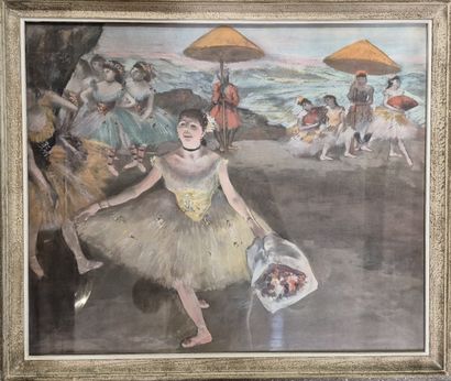 After Edgar DEGAS (1834-1917)
The Dancers...
