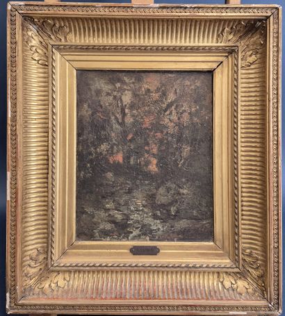 François Auguste RAVIER (1814-1895)
Landscape...