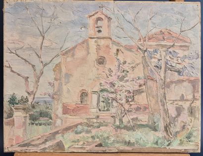André ROUSSEL (1888-1968) Chapelle Saint...
