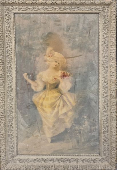 Mary GOLAY (1869-1944)
Suite of four chromolithographs...