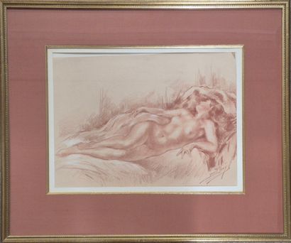 Yves DIEY (1892-1984)
Female nude
Sanguine...