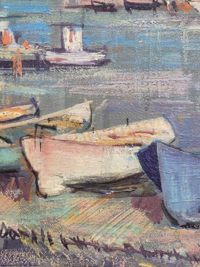 César BOLLETTI (1915-1955)
Barques
Huile...