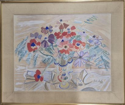 20th century school
Bunch of flowers
Gouache...