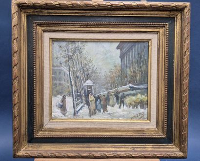 Yves DIEY (1892-1984)
Marché aux fleurs,...