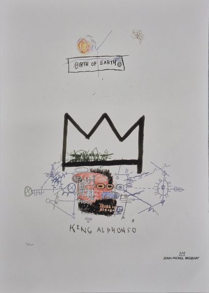 After Jean-Michel BASQUIAT (1960-1988)
Birth...