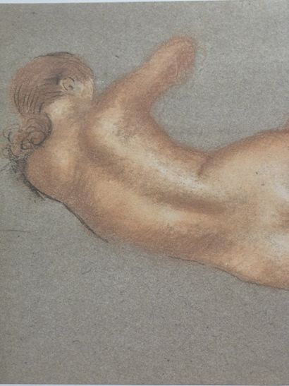 After Aristide MAILLOL
Nude woman reclining...