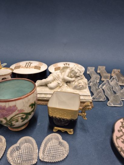 A large lot including a Sèvres porcelain...