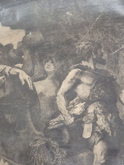 Based on Fernand Cormon
Return from a Bear...
