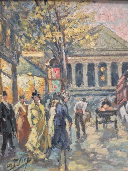 Yves DIEY (1892-1984)
La Madeleine 
Huile...