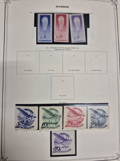 RUSSIE / URSS
belle collection de timbres...