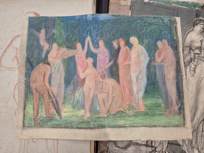 Adolphe DETEIX (1892-1967)
Set of approximately...