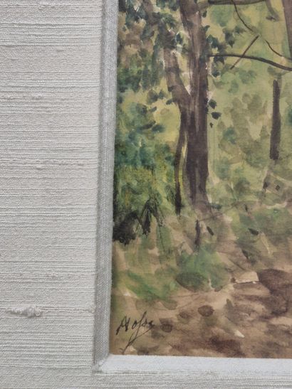 Alexis MOSSA (1844-1926)
Chemin de Brancolar...