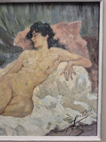 Yves DIEY (1892-1984)
Nue allongé
Huile sur...