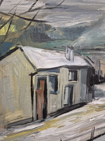 ROUZIER (XXe siècle)
Paysage d'hiver
Huile...