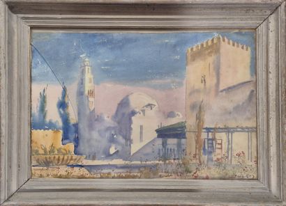 Boleslaw BUYKO (1876-1940) 
View of a mosque...