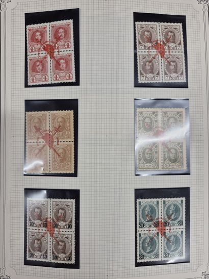 RUSSIE / URSS
dans 3 gros classeurs, collection...