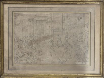 Anonymous, 19th century
Comedia dell'arte...
