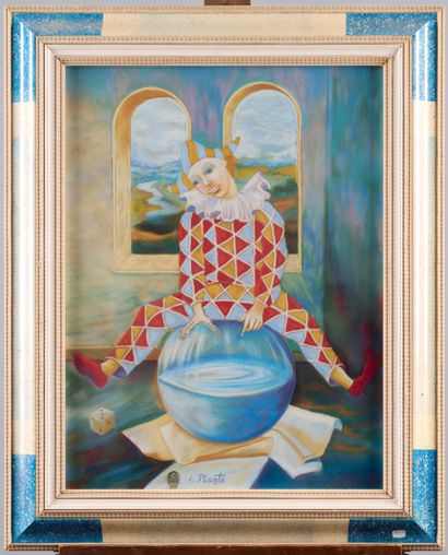 Isabelle PLANTÉ (Née ne 1949)
L'Arlequin...