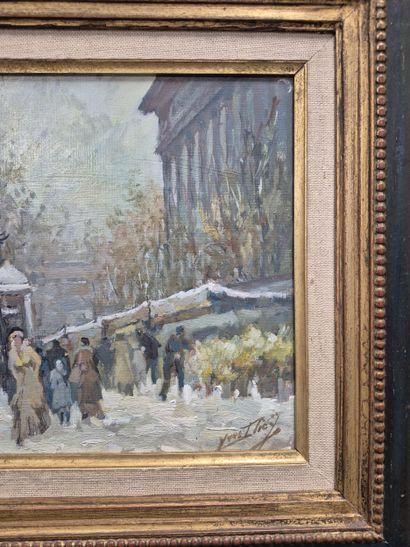 Yves DIEY (1892-1984)
Marché aux fleurs,...