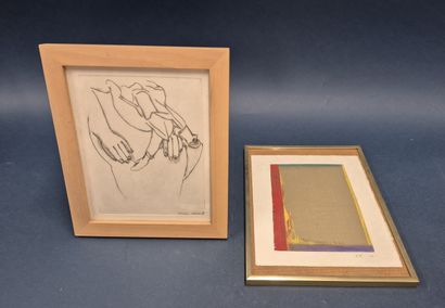 Lot including:
- 20th century school
Study...