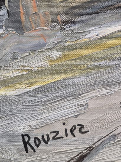 ROUZIER (XXe siècle)
Paysage d'hiver
Huile...