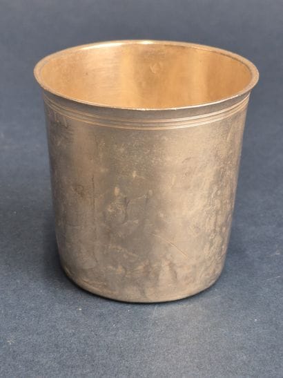 Timbale en argent XIXe
Poinçon Vieillard...