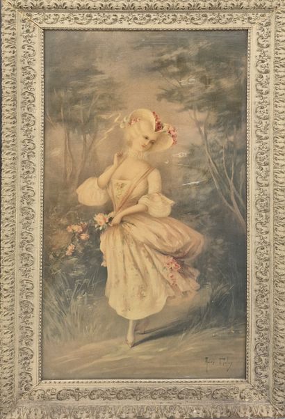 Mary GOLAY (1869-1944)
Suite of four chromolithographs...