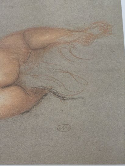 After Aristide MAILLOL
Nude woman reclining...