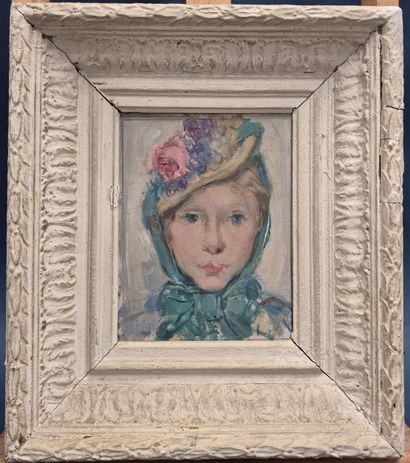 Anonyme, école du début du XXe siècle
Portrait...