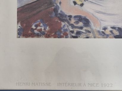 After Henri Matisse 
Poster 