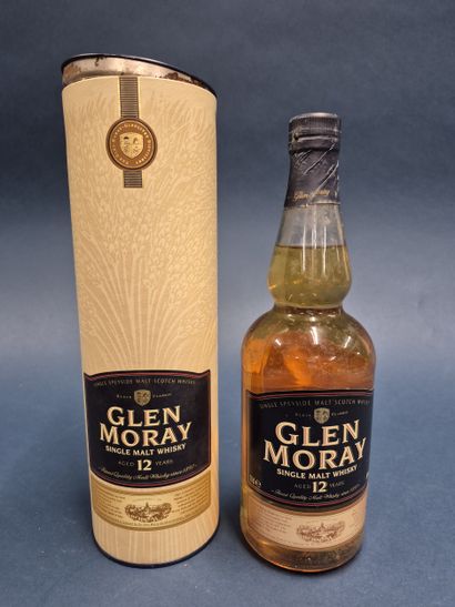 1 bouteille (70cl) GLEN MORAY, Single Malt...
