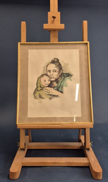 20th century school. Hélène CHADY Woman and...