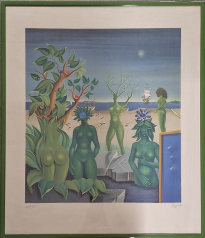 Georges SPIRO (1909-1999) 
Untitled
Lithograph...