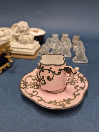 A large lot including a Sèvres porcelain...