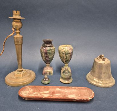 Miscellaneous lot including two small covered...