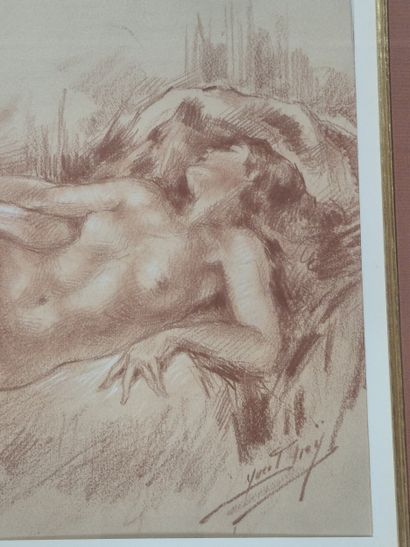 Yves DIEY (1892-1984)
Female nude
Sanguine...