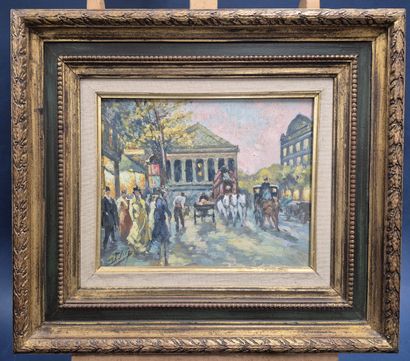Yves DIEY (1892-1984)
La Madeleine 
Huile...