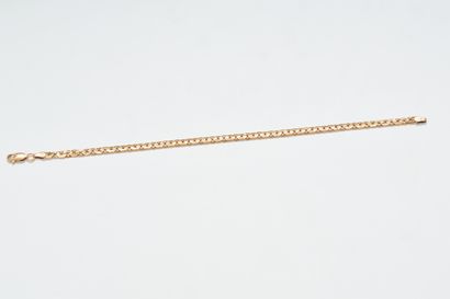 Bracelet en or jaune 18k 750 millièmes à...