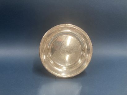 CHRISTOFLE
Plat de service de forme circulaire...