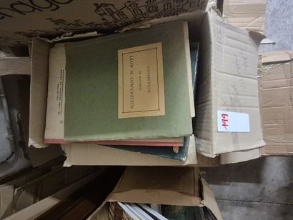 Large lot of catalogs, fine art books, marine...