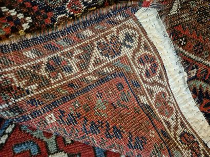 Tapis Afschar (chaine et trame en coton,...